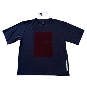 NWT Alphatauri Women's Navy Blue Oversized Soft T-shirt Size Small